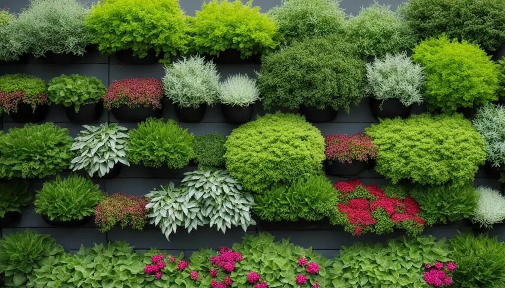 Plantes pour mur végétal