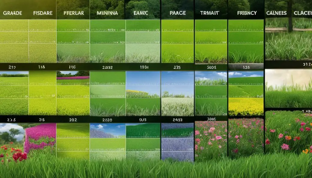 calendrier de plantation du gazon