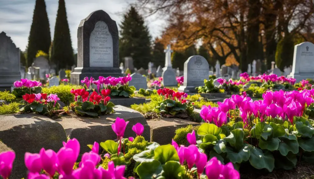 fleurs perpétuelles pour cimetière