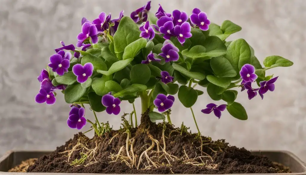 multiplication des plantes vivaces violettes