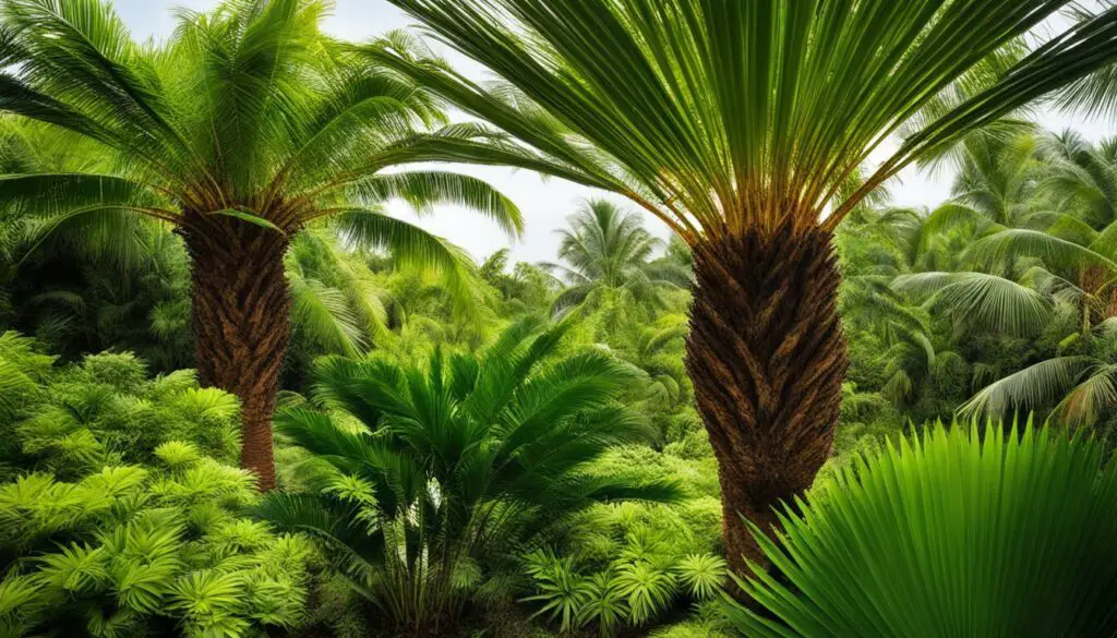 palmiers exotiques rustiques