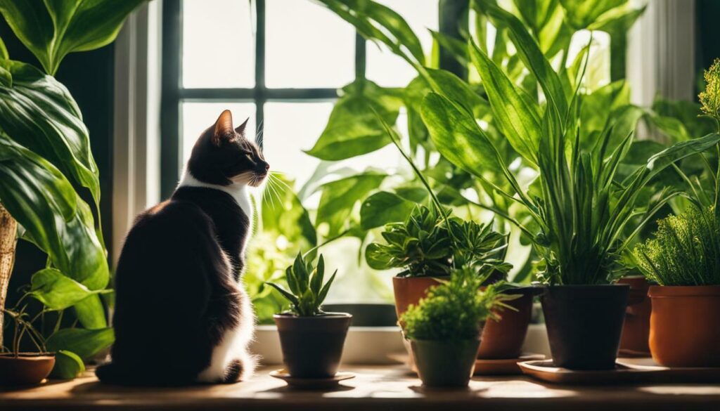 plante non toxique pour chat