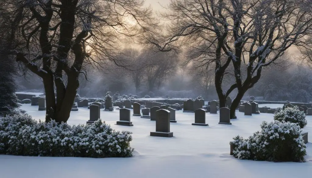 plantes pour cimetière en hiver