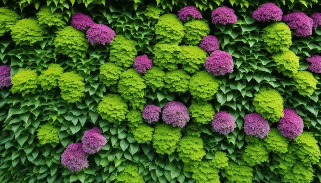 plantes rampantes pour mur végétal