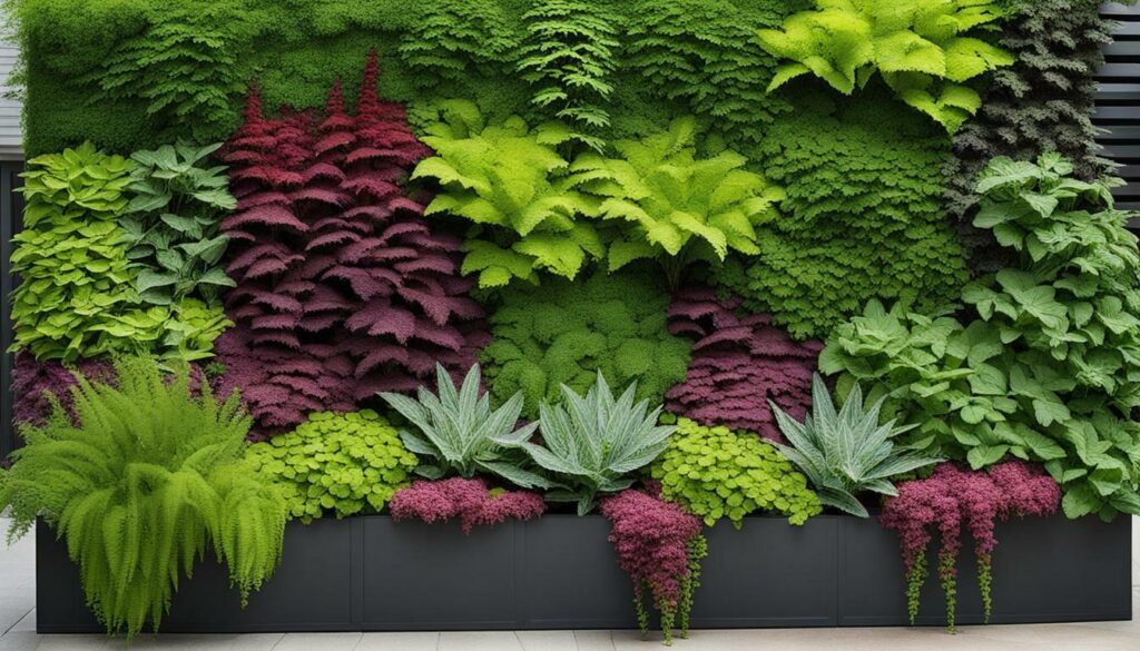 plantes vivaces pour mur végétal