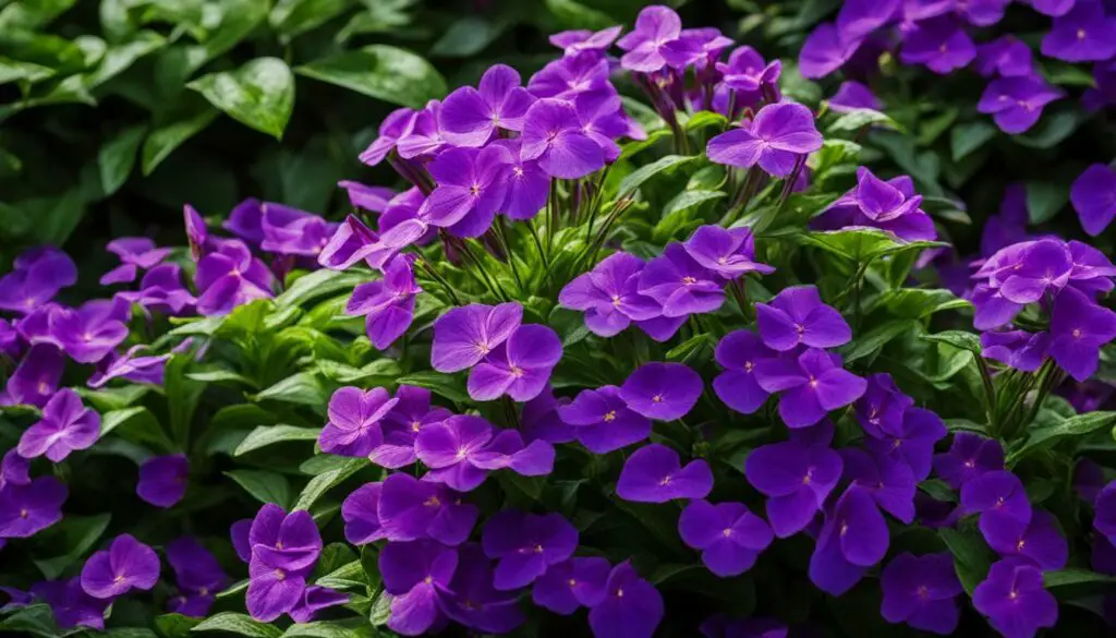 plantes vivaces violettes