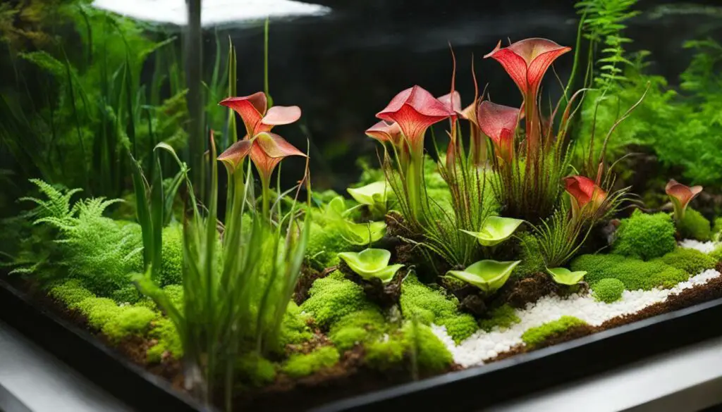 terrarium pour plantes carnivores