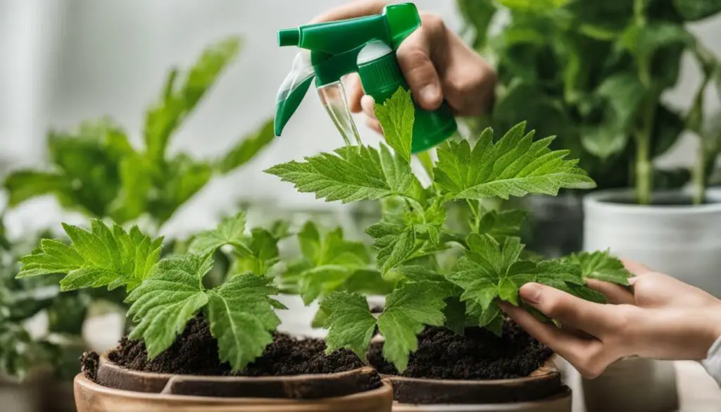 traitement contre la moisissure des plantes