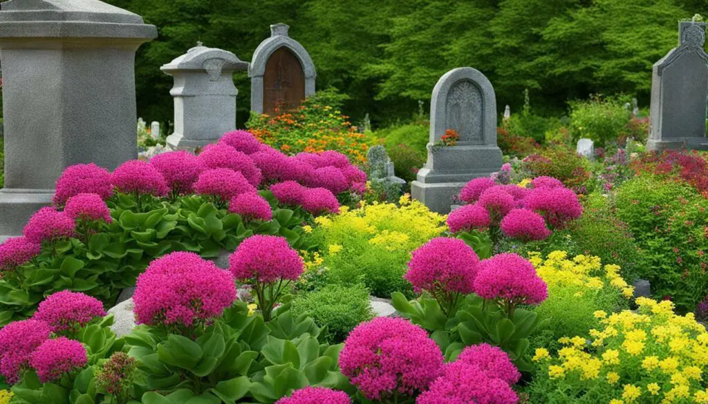 végétaux résistants en cimetière